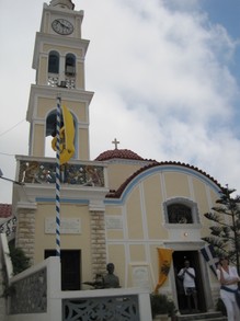 Church on the top of Olympos, Karpathos