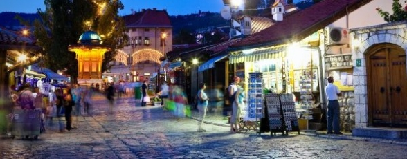 Sarajevo: Bascarsija (old town)
