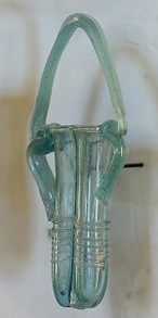 Kohl Container, Applied with Ivory, bronze, or glass stick