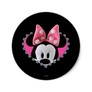 Pook-a-Looz Peeking Minnie Mouse Sticker