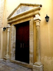 New Chapel Door