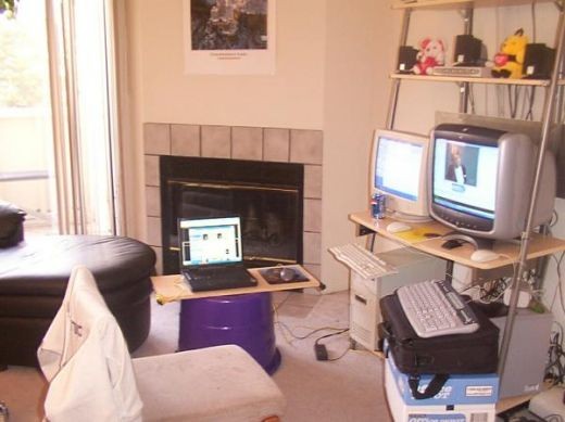 My workstation During The eBay Era