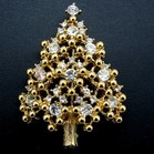 Eisenberg Christmas Tree Pin #2