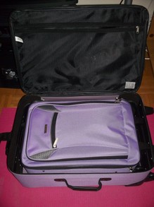 Suitcase inside a suitcase