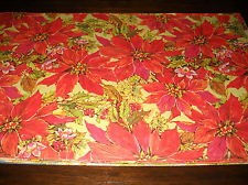 Vintage Poinsettia Paper