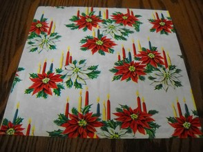 Vintage Christmas Candle Paper