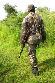 Armed Safari Guide