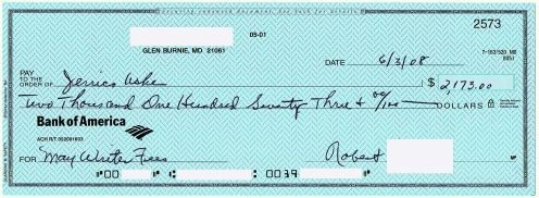 This Is My First Major Pay-Check For Writing