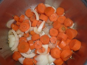 Carrot, Onion and coriander seeds...