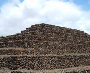 A pyramid of Guimar