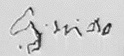 Guy Fawkes's signature after torture.