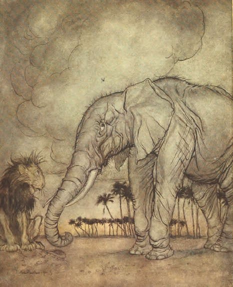 The Lion, Jupiter and the Elephant