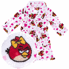 Angry Birds Valentine's Day Robe