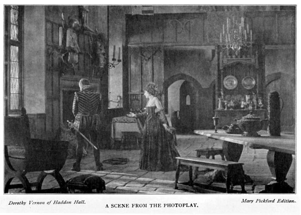 Image:  Mary Pickford as Dorothy Vernon of Haddon Hall