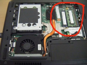 Figure 1 - I have circled the memory cards in this photo.