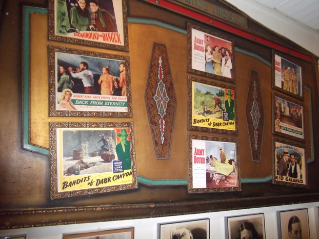 The Cinema Museum Vintage Display Board