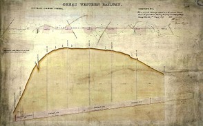 Box Hill Tunnel Cross Section