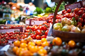 Tomatoes at Market
