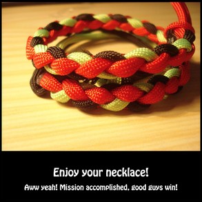 Enjoy the braid you made!