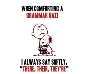 Grammar Nazis...