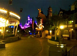 Empty Disneyland!