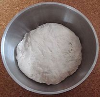 Dough before First Rise