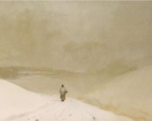 Snow and Mist - Atkinson Grimshaw
