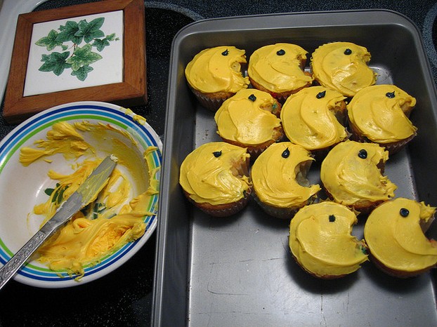 Pac Man Cupcakes