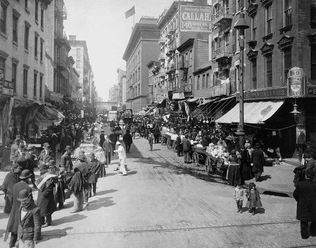The Lower East Side, circa 1910