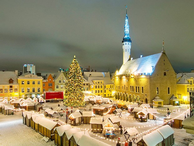 Christmas Market in Tallin, Estonia
