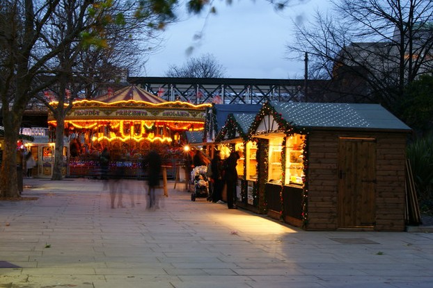 Christmas Market on London's South Bank