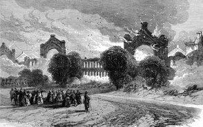 Ally Pally Destroyed by Fire in 1873