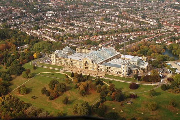 Ally Pally from the Air