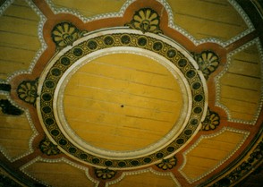 Ceiling of Victorian Theatre, Ally Pally