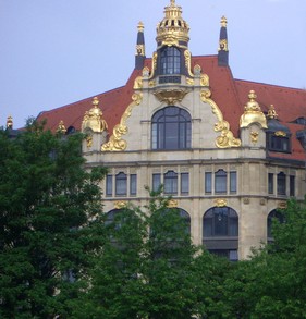 A Very Ornate Bank in Leipzig