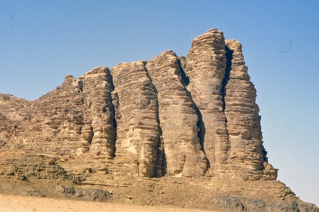 Seven Pillars of Wisdom (2 on other side), Wadi Rum