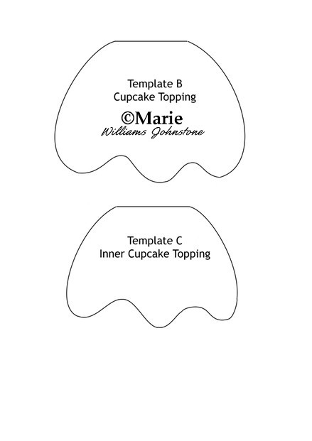 Cupcake Topping Template