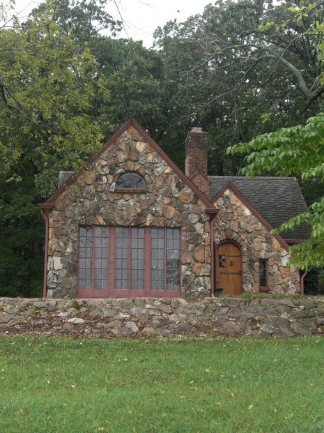 Laura Ingalls Wilder's Rock House - Front View