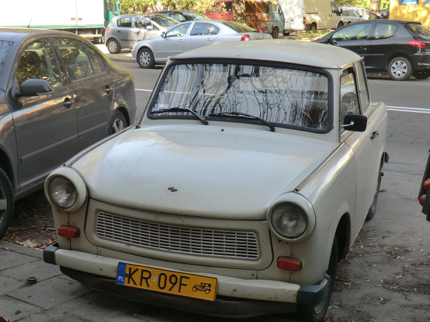 Image: Trabant - Communist era car of choice!