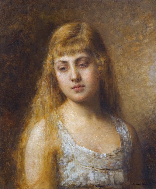 oil on canvas by Alexei Harlamov (October 18, 1840 – April 10, 1925)