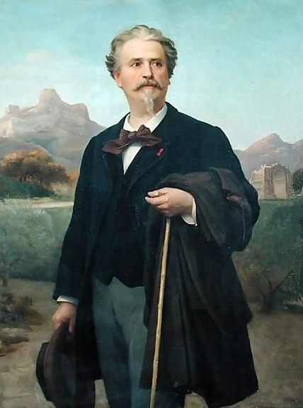 1885 painting by Félix Auguste Clément (May 20, 1826-Feb. 2, 1888)
