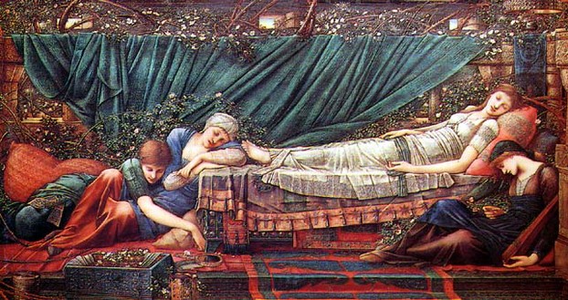 Painting by Edward Burne-Jones