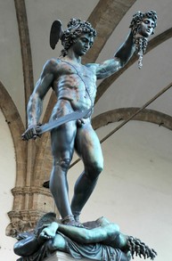 Perseus by Benvenuto Cellini.
