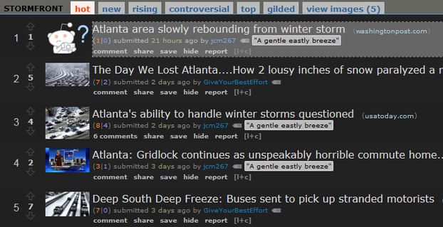 Image: Screenshot of Stormfront on Reddit (Feb 1st 2014)