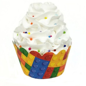 Lego Cupcake Wrapper