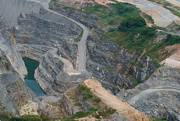 Mining at Ghana's Damang Mine began in 1997.