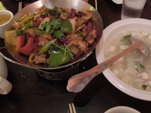 Dry Pot, Szechuan Style, and Seafood Tofu Soup