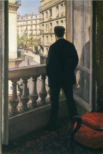 Man at Window - Caillebotte