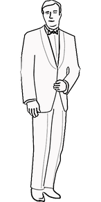 Groom Coloring Page