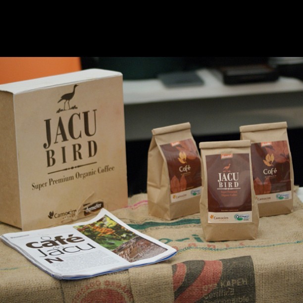 Jacu Bird Coffee, ou Café do Jacu, produced by Fazenda Camocim